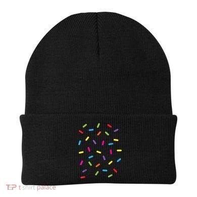 Funny Ice Cream Sprinkles Gift Halloween Costume Easy Gift Beanie