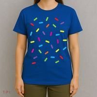 Funny Ice Cream Sprinkles Gift Halloween Costume Easy Gift T-Shirt thumb 4
