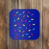 Funny Ice Cream Sprinkles Gift Halloween Costume Easy Gift Coaster thumb 0