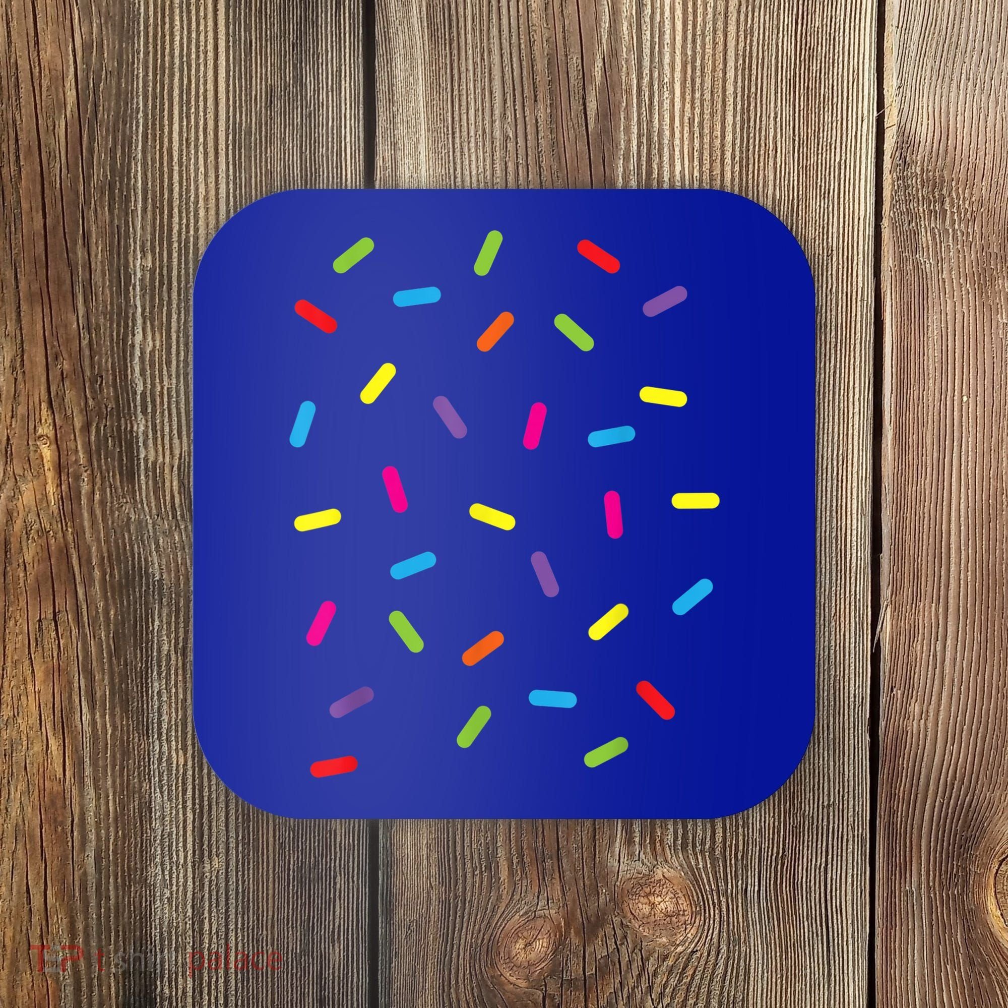 Funny Ice Cream Sprinkles Gift Halloween Costume Easy Gift Coaster