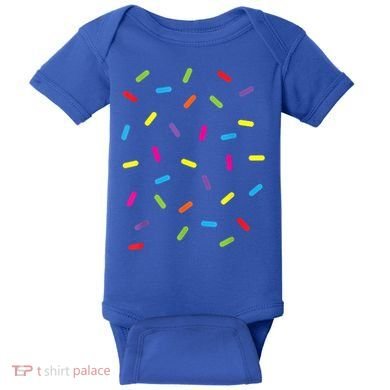 Funny Ice Cream Sprinkles Gift Halloween Costume Easy Gift Baby Bodysuit