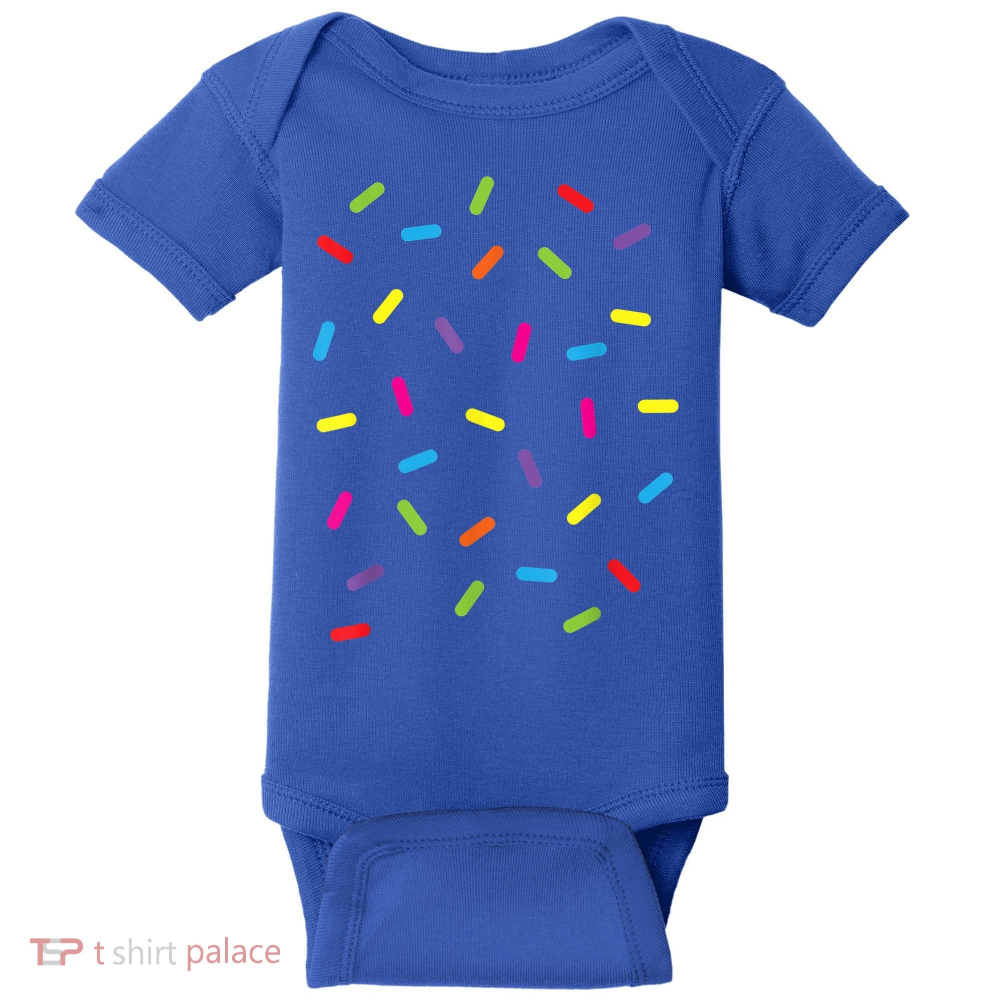 Funny Ice Cream Sprinkles Gift Halloween Costume Easy Gift Baby Bodysuit