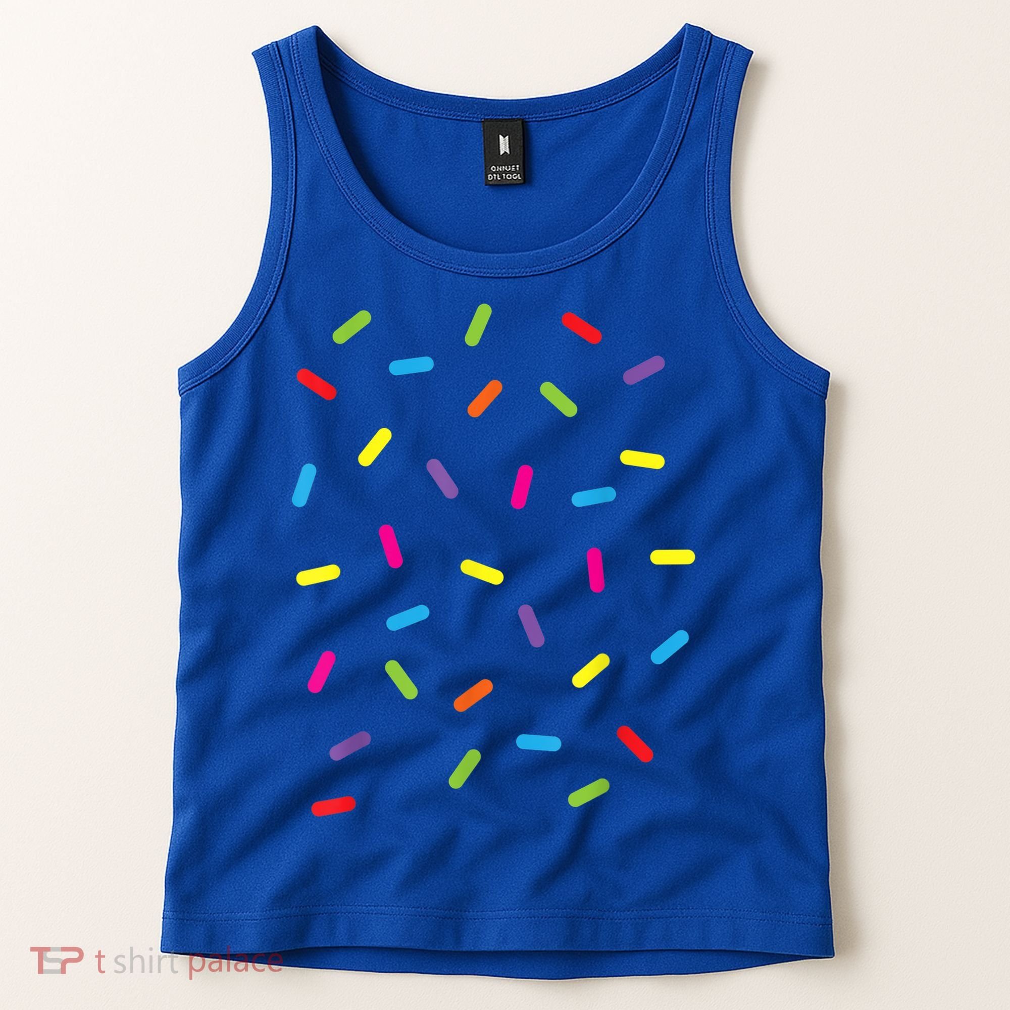 Funny Ice Cream Sprinkles Gift Halloween Costume Easy Gift Tank Top