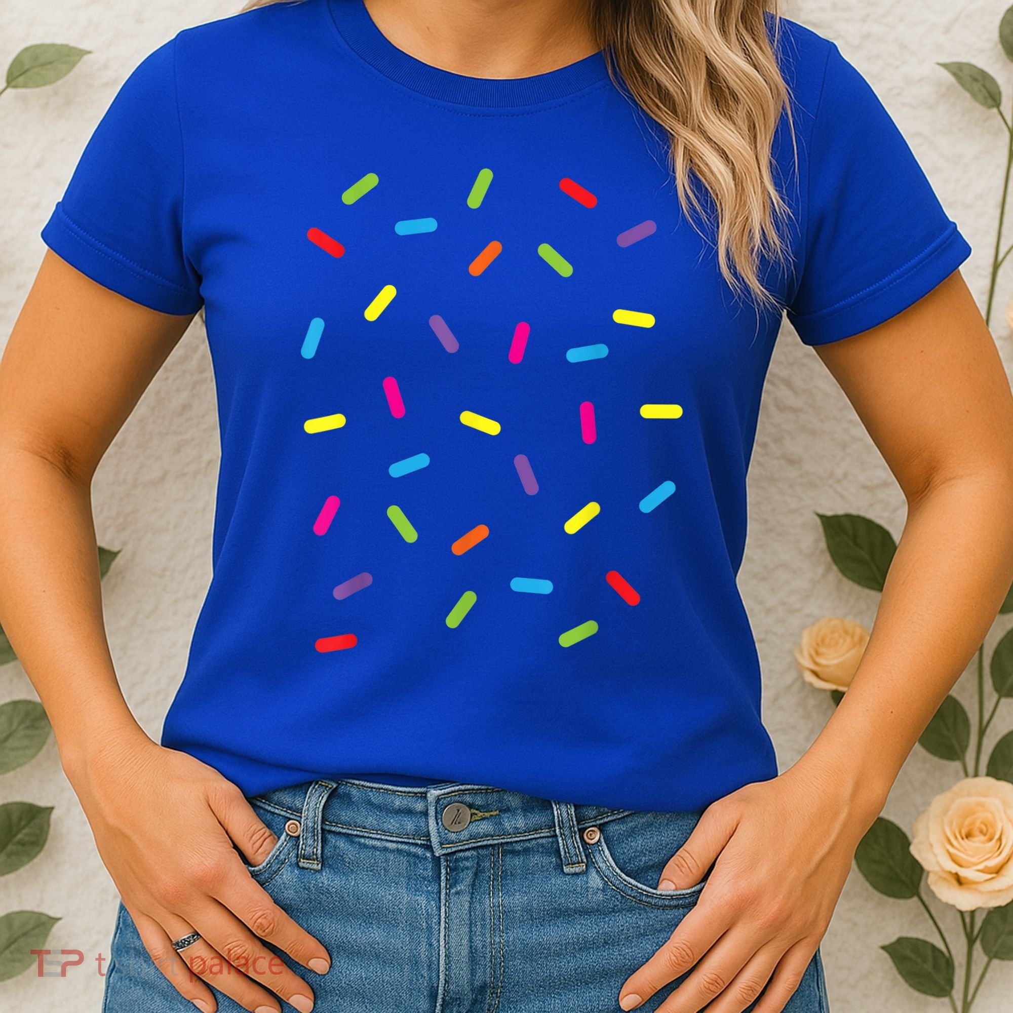 Funny Ice Cream Sprinkles Gift Halloween Costume Easy Gift Women's T-Shirt
