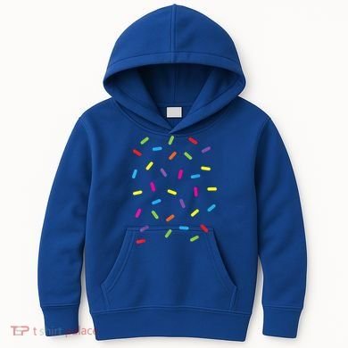 Funny Ice Cream Sprinkles Gift Halloween Costume Easy Gift Kids Hoodie