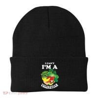Funny I Cant Im A Vegetarian Sayings Vegetable Graphic Beanie thumb 0