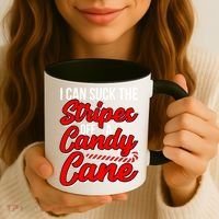 Funny I Can Suck The Stripes Off A Candy Cane Naughty Xmas Gift Coffee Mug thumb 3