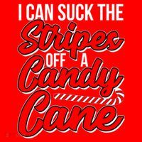 Funny I Can Suck The Stripes Off A Candy Cane Naughty Xmas Gift Santa Hat thumb 1