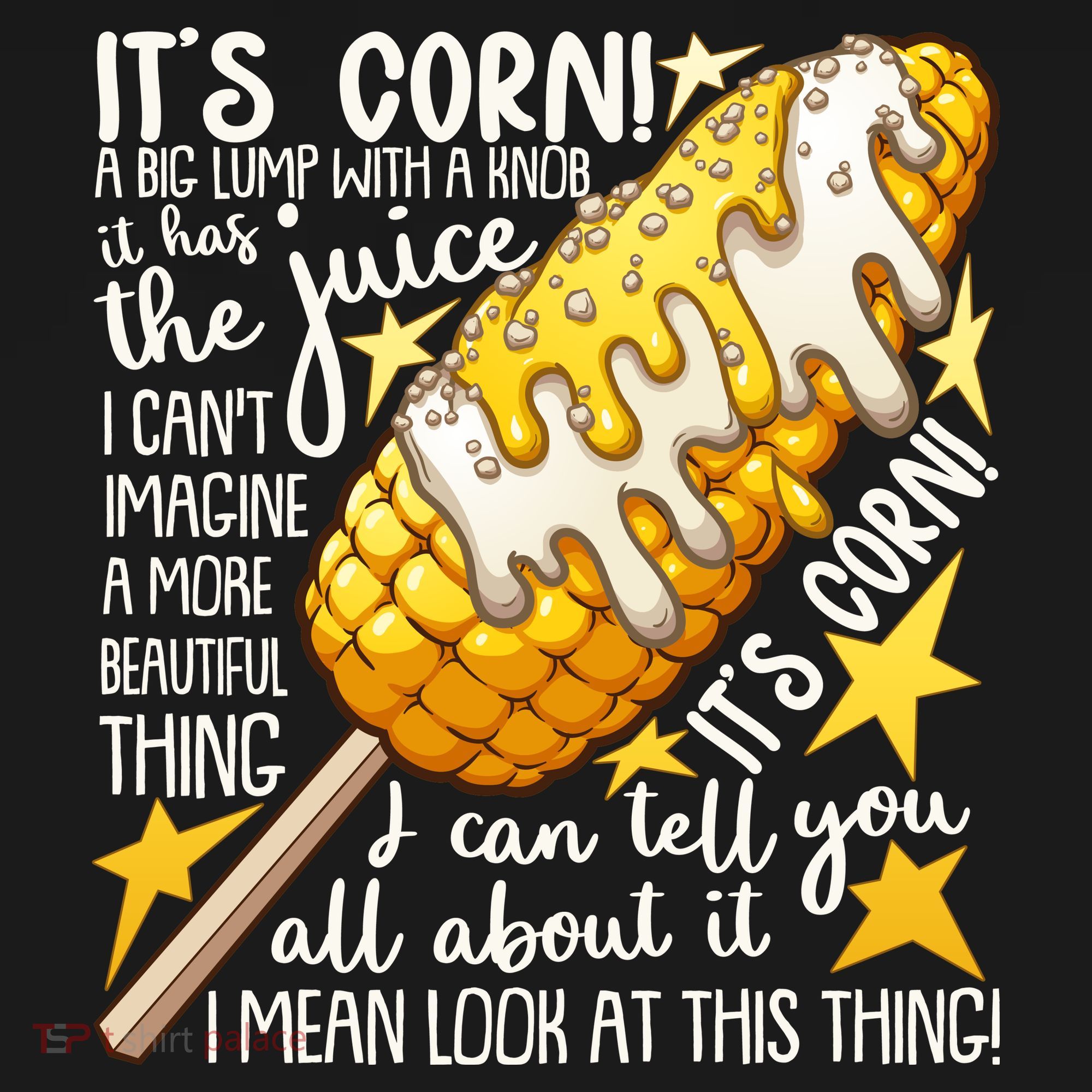 Funny It's Corn A Big Lump With A Knob Meme Polo