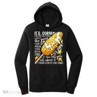 Funny It's Corn A Big Lump With A Knob Meme Women's Hoodie thumb 0