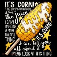 Funny It's Corn A Big Lump With A Knob Meme Women's Hoodie thumb 2
