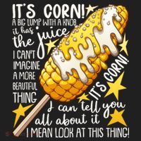 Funny It's Corn A Big Lump With A Knob Meme Tumbler thumb 3