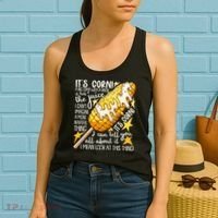 Funny It's Corn A Big Lump With A Knob Meme Women's Tank Top thumb 2