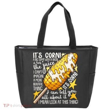 Funny It's Corn A Big Lump With A Knob Meme Tote Bag