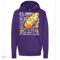 Funny It's Corn A Big Lump With A Knob Meme Hoodie thumb 0