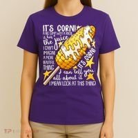 Funny It's Corn A Big Lump With A Knob Meme T-Shirt thumb 4