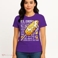 Funny It's Corn A Big Lump With A Knob Meme Women's T-Shirt thumb 4