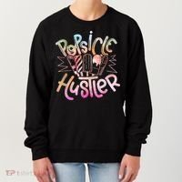 Funny Ice Cream Retro Popsicle Hustler Women's Sweatshirt thumb 0
