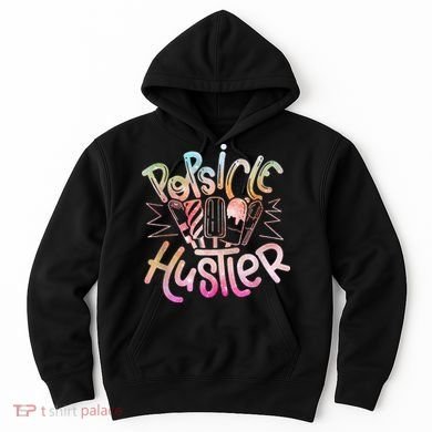 Funny Ice Cream Retro Popsicle Hustler Hoodie