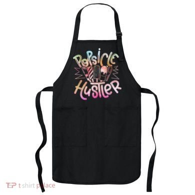 Funny Ice Cream Retro Popsicle Hustler Apron