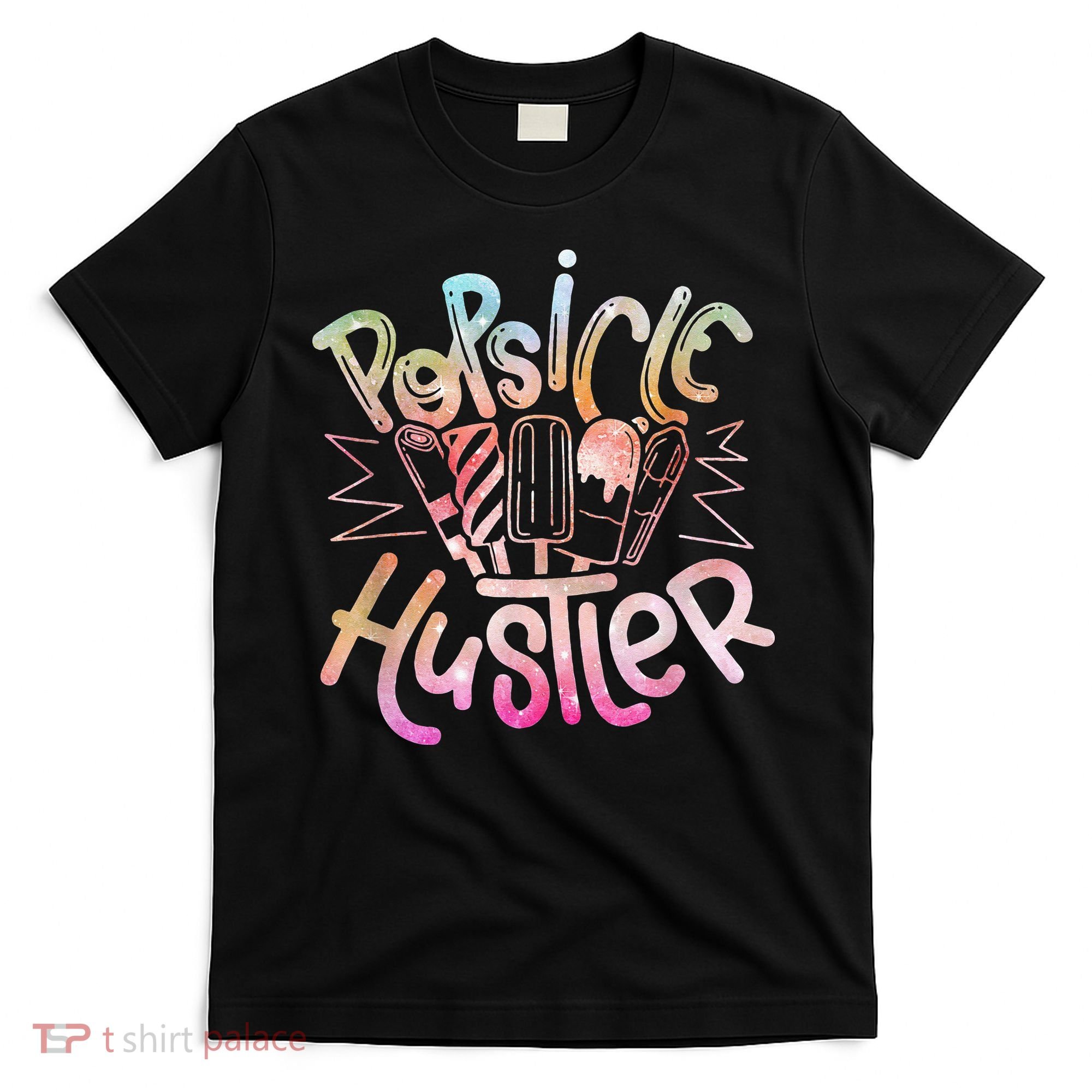Funny Ice Cream Retro Popsicle Hustler T-Shirt