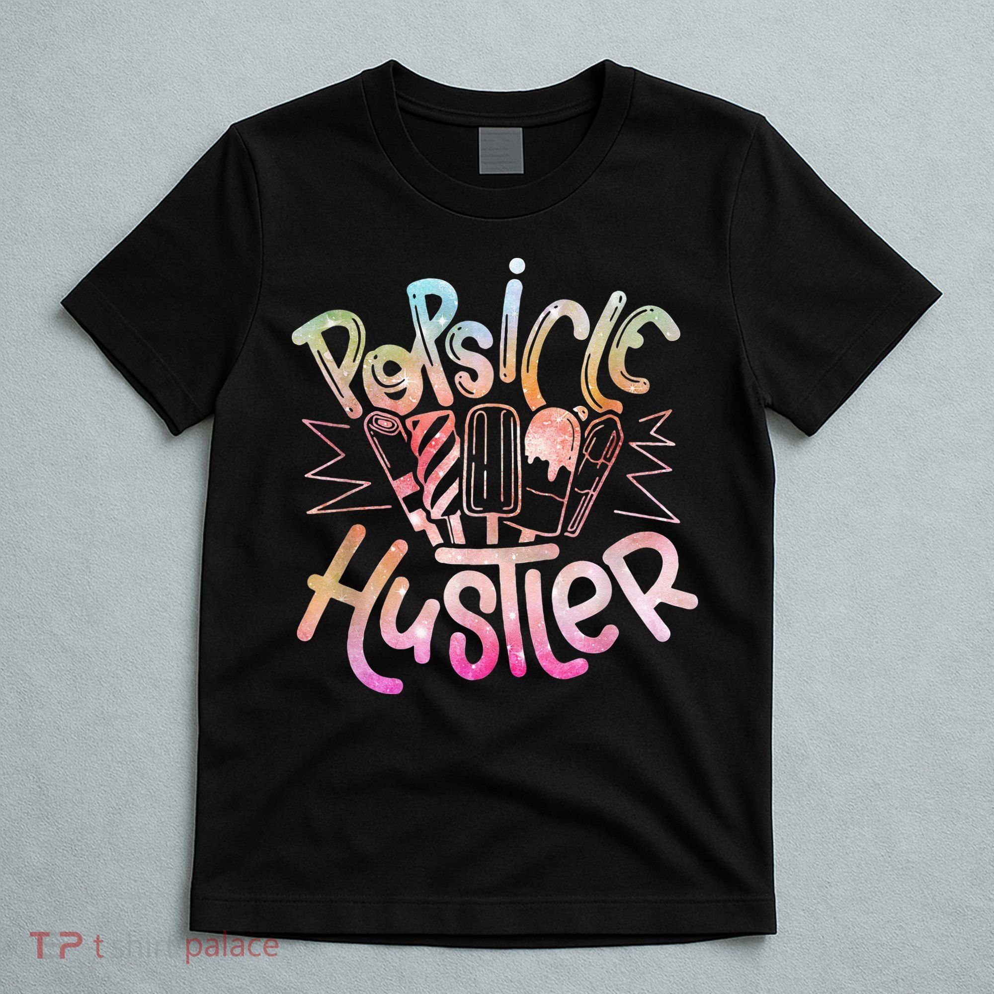 Funny Ice Cream Retro Popsicle Hustler T-Shirt