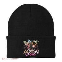 Funny Ice Cream Retro Popsicle Hustler Beanie thumb 0