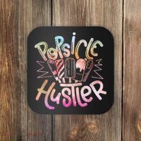 Funny Ice Cream Retro Popsicle Hustler Coaster thumb 0