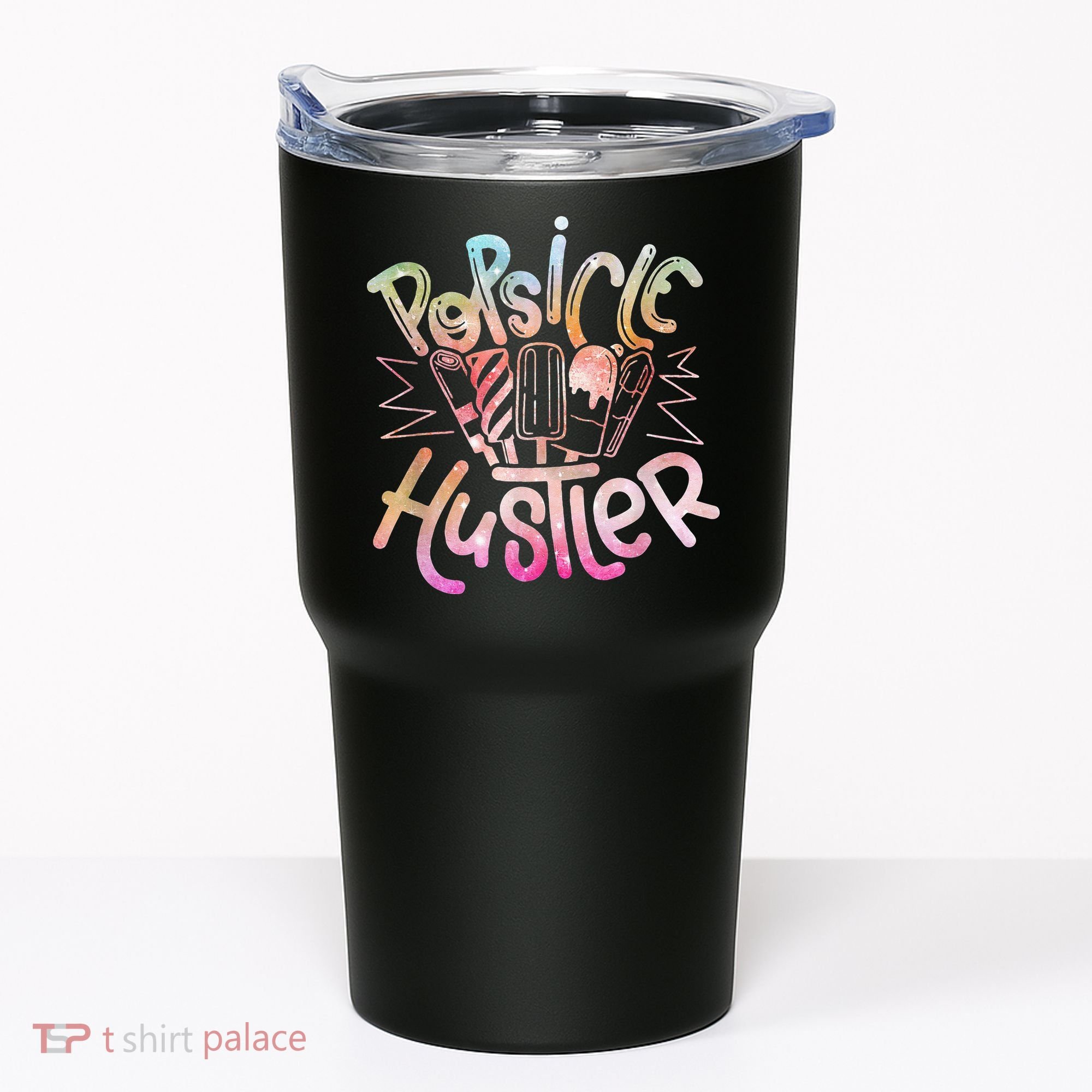 Funny Ice Cream Retro Popsicle Hustler Tumbler