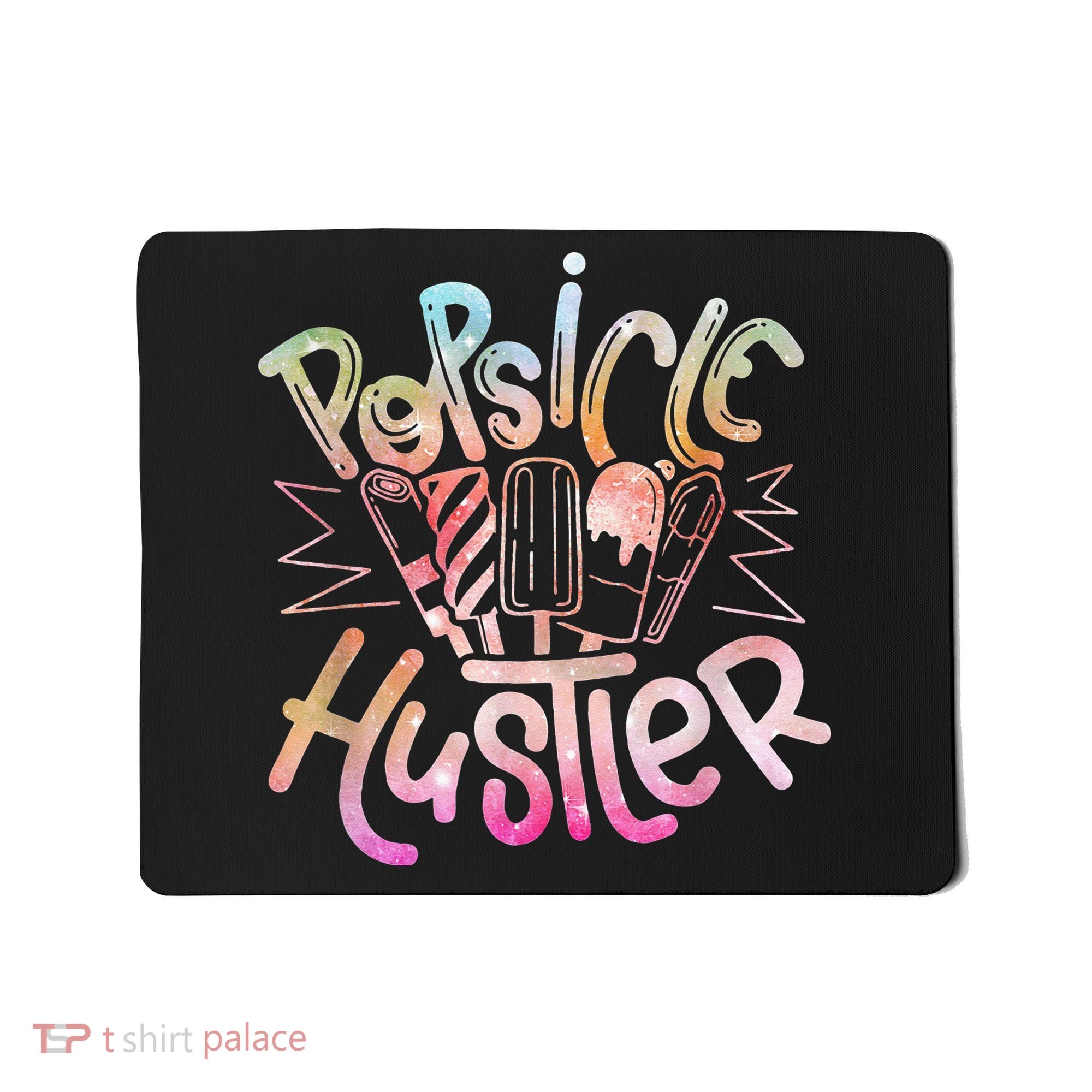 Funny Ice Cream Retro Popsicle Hustler Mousepad