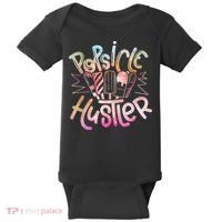 Funny Ice Cream Retro Popsicle Hustler Baby Bodysuit thumb 0