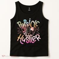 Funny Ice Cream Retro Popsicle Hustler Tank Top thumb 2