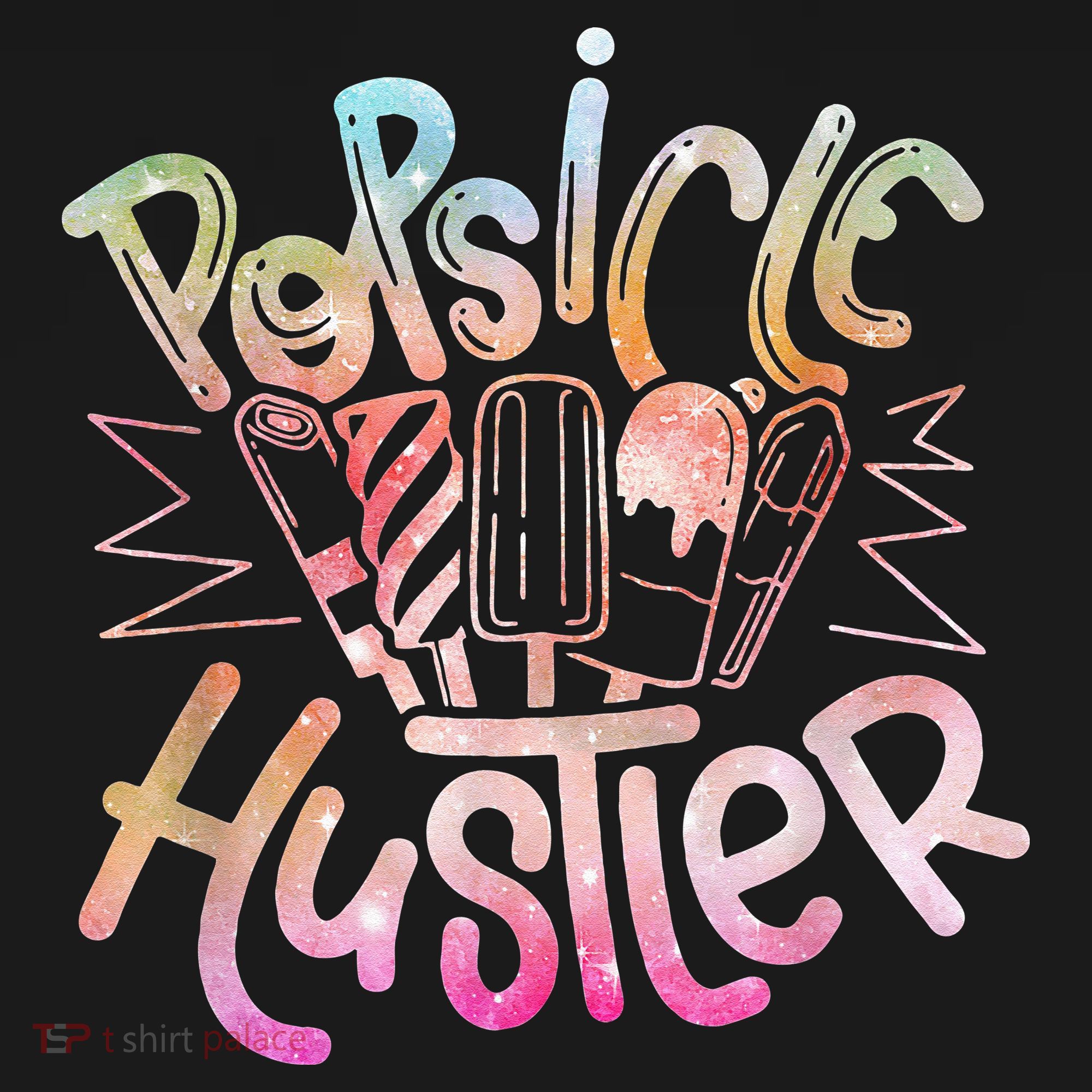 Funny Ice Cream Retro Popsicle Hustler Tank Top