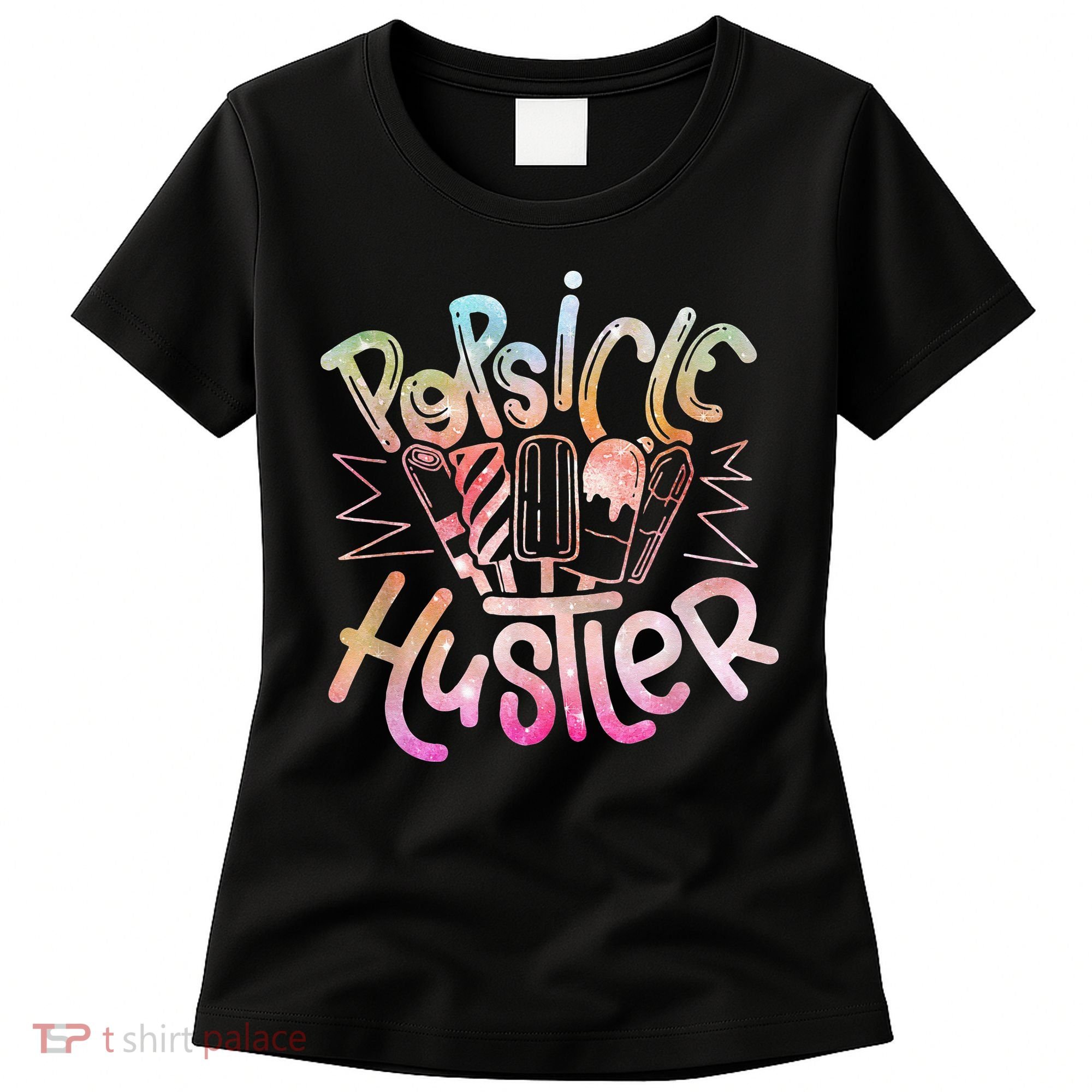 Funny Ice Cream Retro Popsicle Hustler Women's T-Shirt