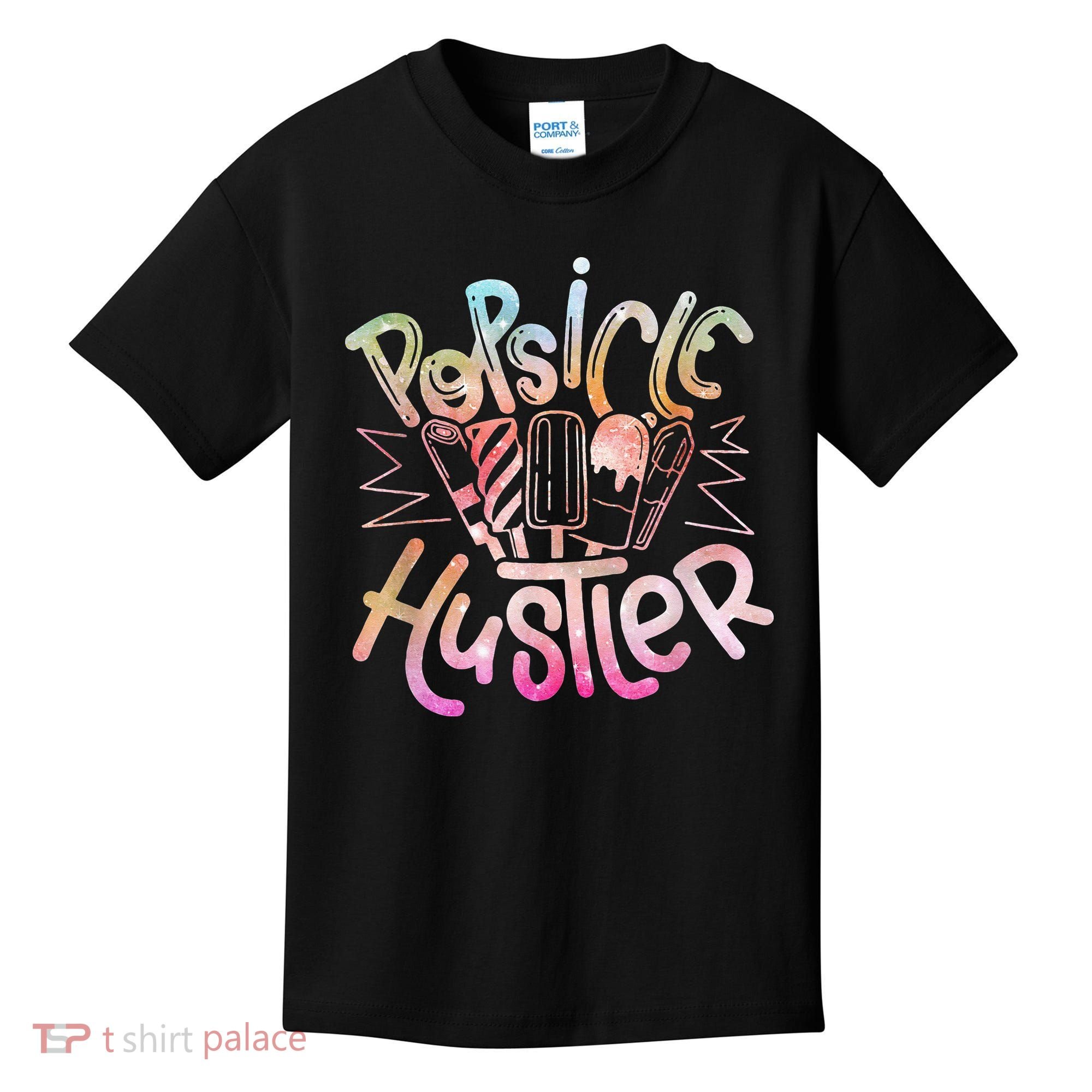 Funny Ice Cream Retro Popsicle Hustler Kids T-Shirt