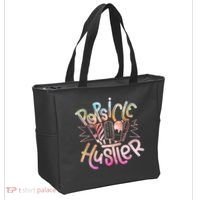 Funny Ice Cream Retro Popsicle Hustler Tote Bag thumb 2