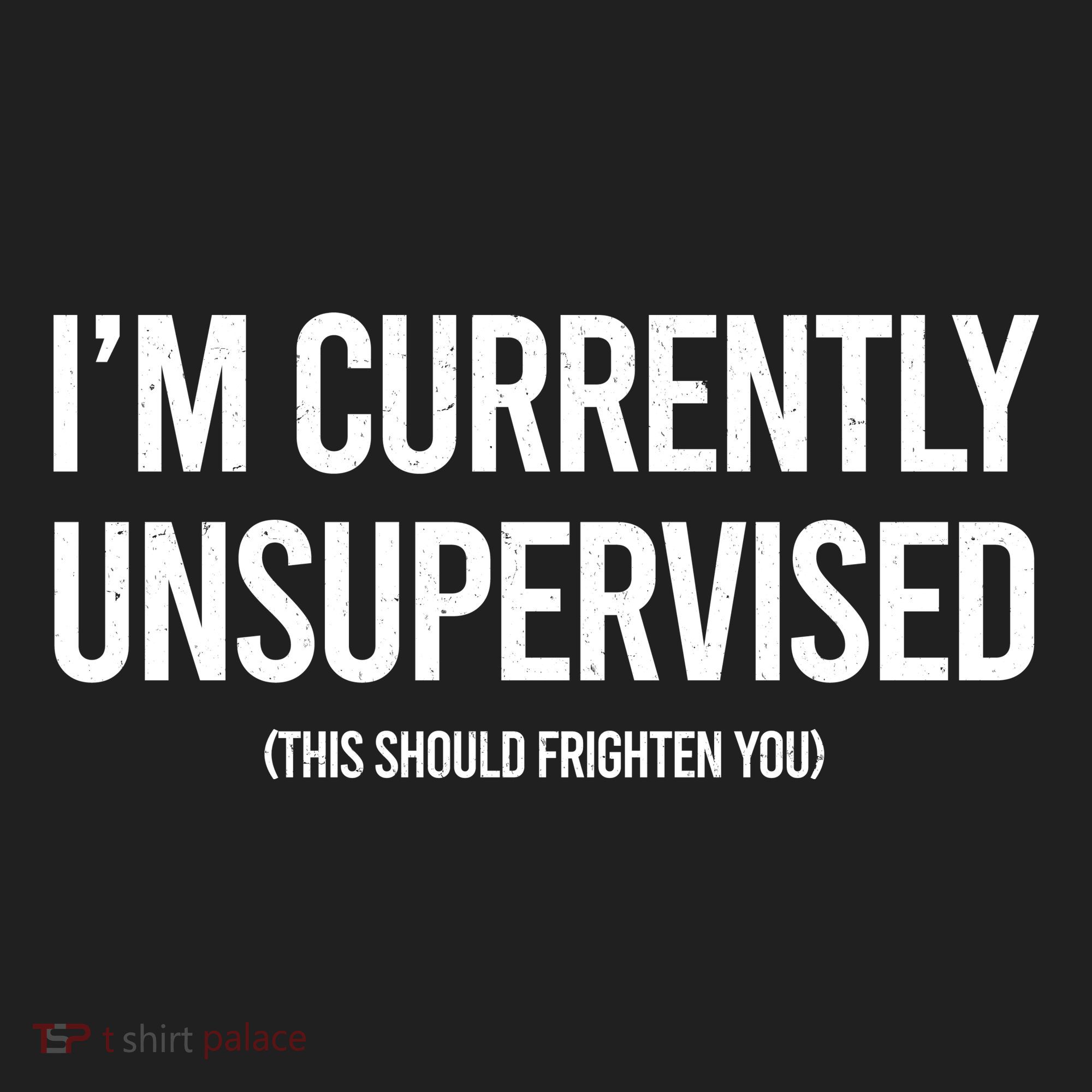 Funny Im Currently Unsupervised This Should Frighten You Women's Sweatshirt