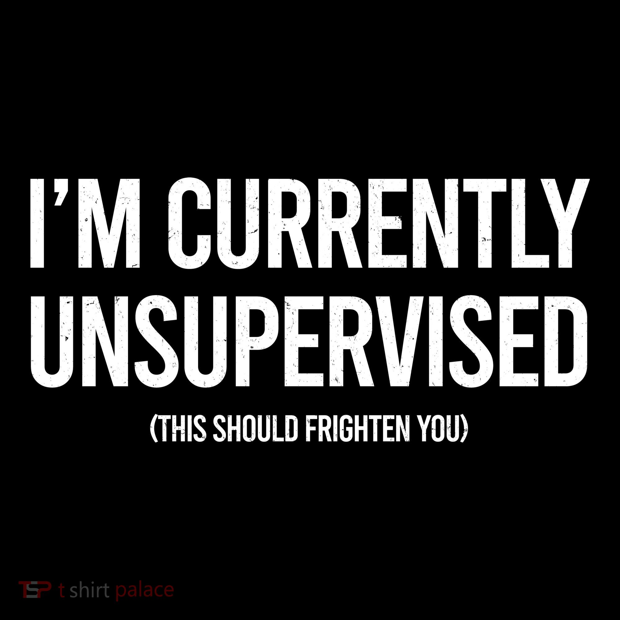 Funny Im Currently Unsupervised This Should Frighten You Women's Hoodie