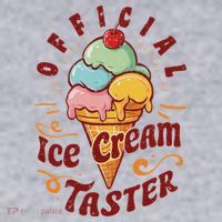 Funny Ice Cream Taster Adult Women's Sweatshirt thumb 2