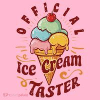 Funny Ice Cream Taster Adult Coaster thumb 2