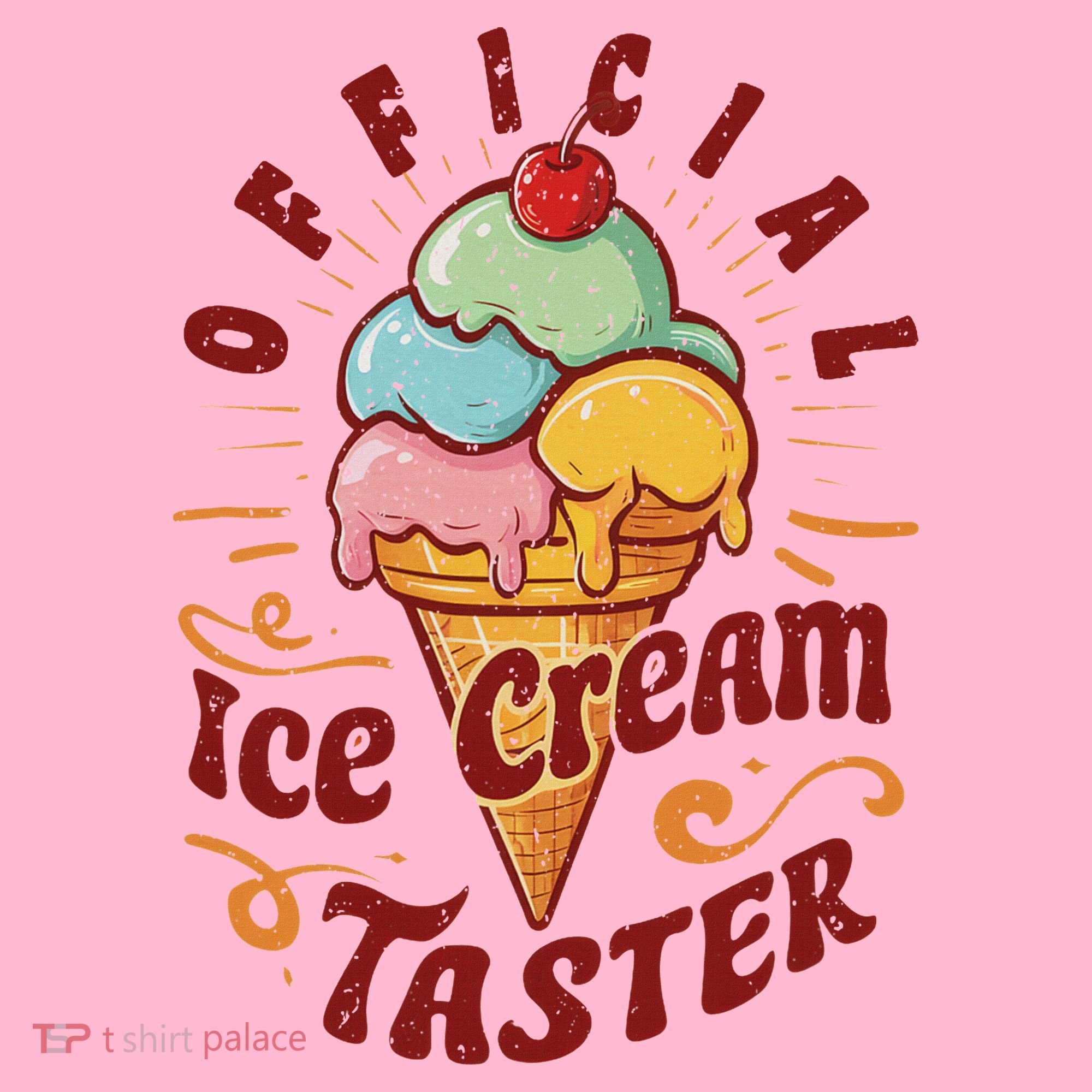 Funny Ice Cream Taster Adult Coaster