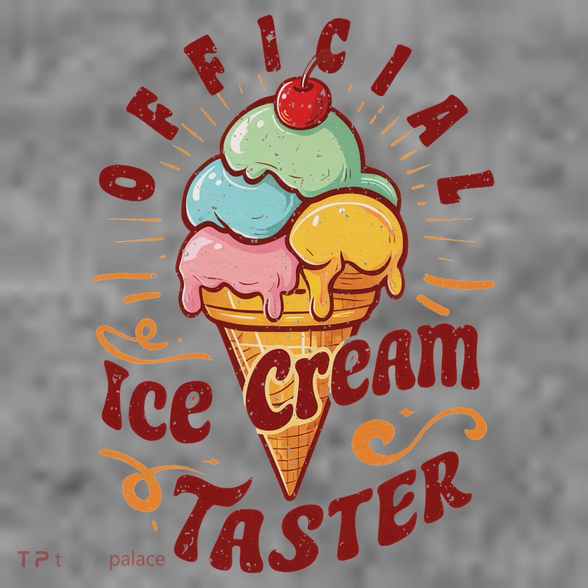 Funny Ice Cream Taster Adult Toddler Hoodie