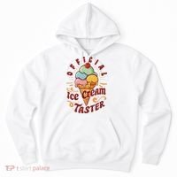 Funny Ice Cream Taster Adult Hoodie thumb 0