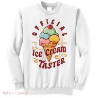 Funny Ice Cream Taster Adult Sweatshirt thumb 0