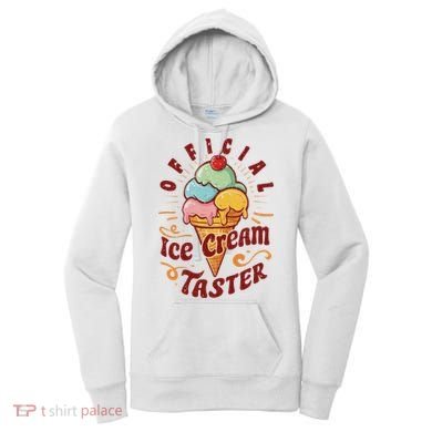 Funny Ice Cream Taster Adult Women's Hoodie