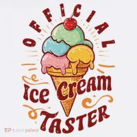 Funny Ice Cream Taster Adult Women's Hoodie thumb 2