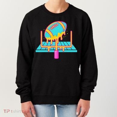 Football Ice Cream Drip Women's Sweatshirt