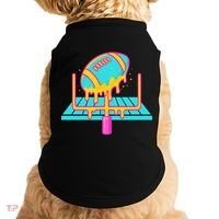 Football Ice Cream Drip Doggie Tank thumb 0
