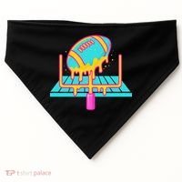 Football Ice Cream Drip USA-Made Doggie Bandana thumb 0