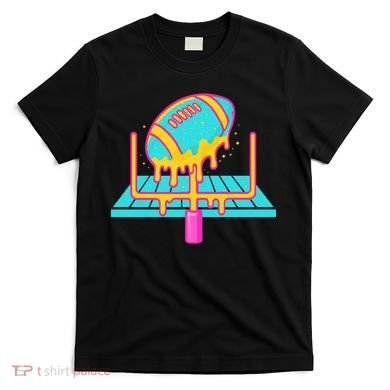Football Ice Cream Drip T-Shirt